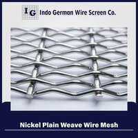 Nickel Plain Weave Wire Mesh