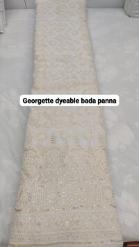 GEORGETTE DYEABLE FABRIC.