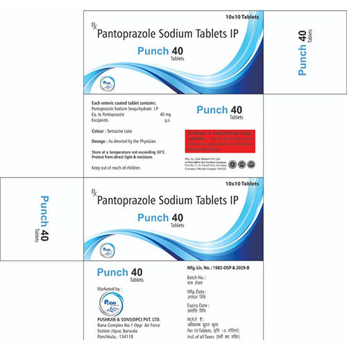 Pantoprazole Sodium Tablets General Medicines