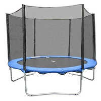 Black & Blue Or Multi Colour Round Trampoline