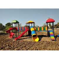 Frp Multiplay System - 10 Feet Long, Non-toxic And Weather-resistant Outdoor Playground For Children's Active Play