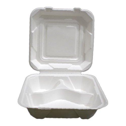 9 Inch 3CP Disposable Clamshell