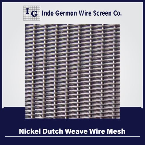 Nickel Dutch Weave Wire Mesh