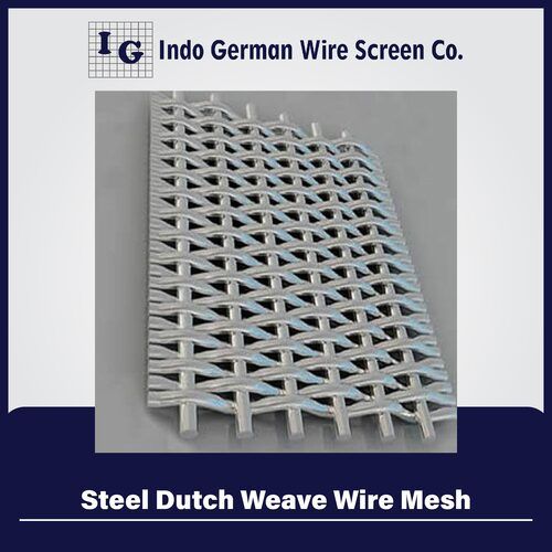 Steel Dutch Weave Wire Mesh