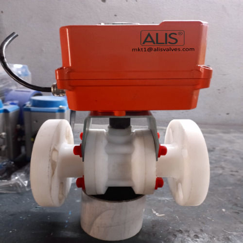 Pneumatic Polypropylene Ball Valves