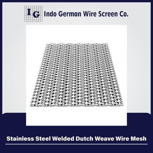 Stainless Steel Welded Dutch Weave Wire Mesh