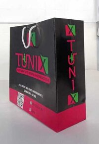 Customized Multicolour Paper Carry Bags - User Friendly Design | Tipping Rope Handles, Personalized Size Options