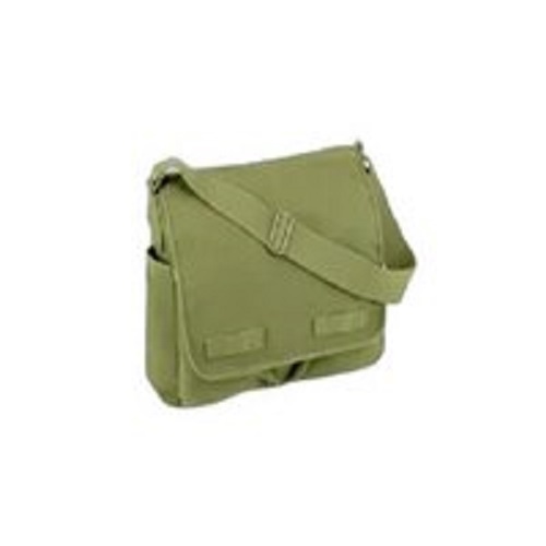 Green Messenger Shoulder Bag