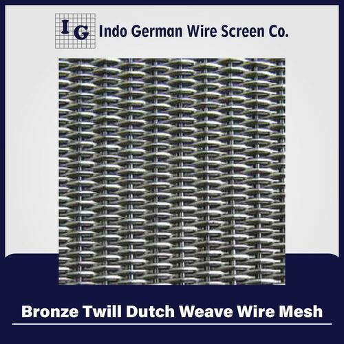 Twill Dutch Weave Wire Mesh