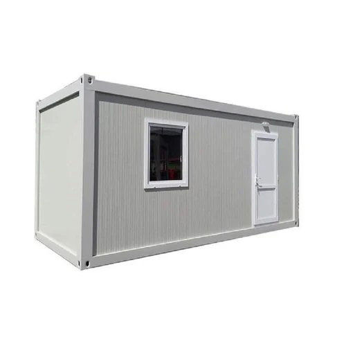 White Steel Portable Office Container