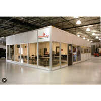 White Prefabricated Office Cabin