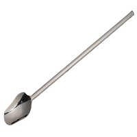 Laboratory Stainless Steel Spatula - Ss316, Sizes 8", 10", 12", 21", Silver Color | Glossy Finish, Mirror Polish, Oval Shape, Customized Design