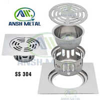 Ss Cockroach Trap - Stainless Steel 304, Rectangular Design With Perforated Sieve Surface, Safe For Kitchens & Bathrooms