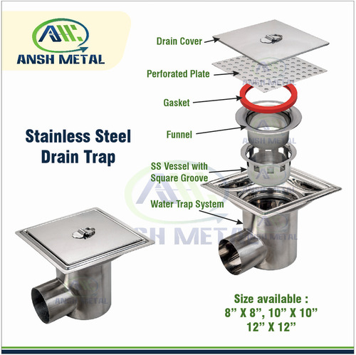 Stainless Steel Drain Trap