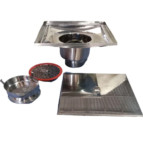 250x250x280mm SS Drain Trap