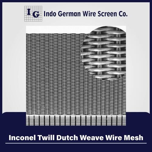 Twill Dutch Weave Wire Mesh