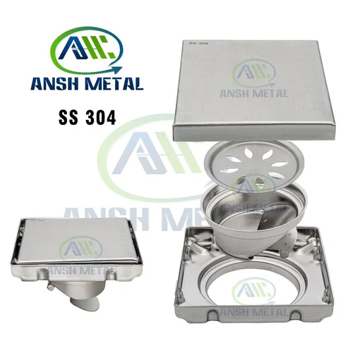 SS Tile Insert Floor Drain For Realty Sector