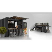 Steel Coffee Shop Container
