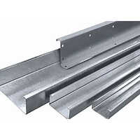 Mild Steel C And Z Purlin - Galvanized Iron , Customized Shape, Polished Silver Finish, Conforming to BS and IS Standards