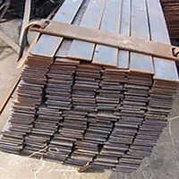 Mild Steel Flat Bar - 6 Meters, Grey Polished Finish | Versatile Weldable Design, High Strength and Durability