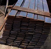 Mild Steel Flat Bar - Color: Grey