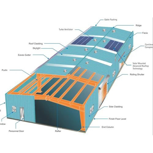 Industrial Peb Structural Shed