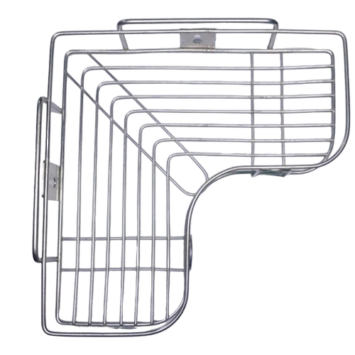 Stainless Steel Bathroom Corner Shelf - High-Quality Stainless Steel, Customized Size, Variety of Colors, Glossy Finish | Durable, Easy to Install & Maintain