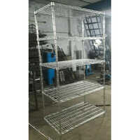 Use Heavy Duty Adjustable Stainless Steel Shelving Rack For