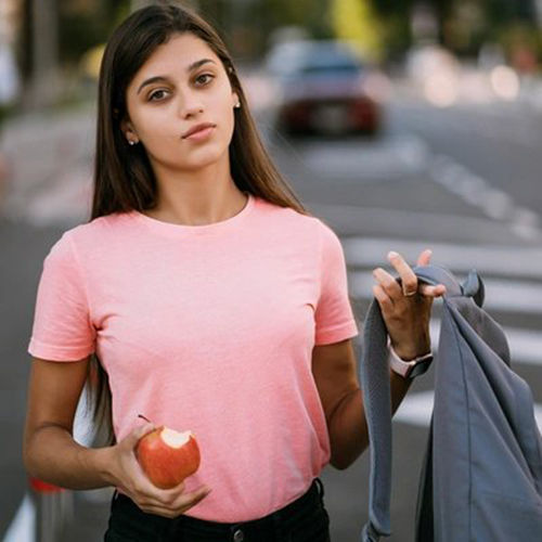 Light Pink Color T Shirt