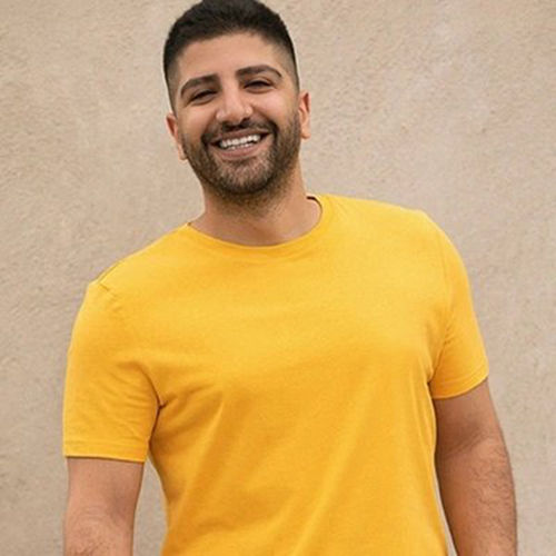 Different Colors Available Mens Round Neck T Shirt