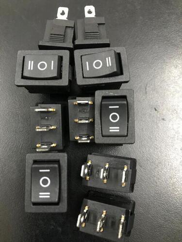 ROCKER SWITCH KCD-1D-103  WITH BRASS CONTACTS