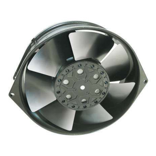 6 inch AC Axial Fan Aluminium Housing with Metal Impeller