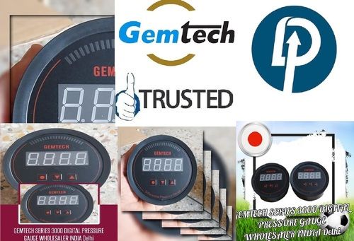 GEMTECH SERIES 3000 DIGITAL PRESSURE GAUGE KPA Dealers Wholesaler|Delhi|NCR|India|Bangalore|Mumbai|Kolkata-D.P.ENGINEERS