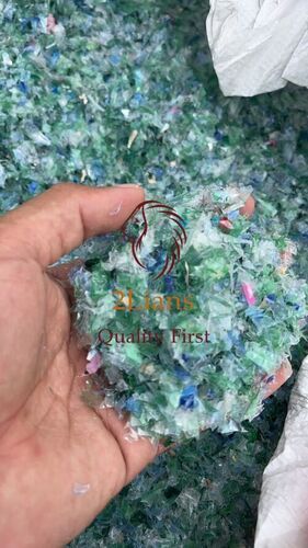 PET Bottle Flakes Mix Color