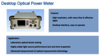 ROF Electro Optical Modulator OPM Series Desktop Optical Power Meter