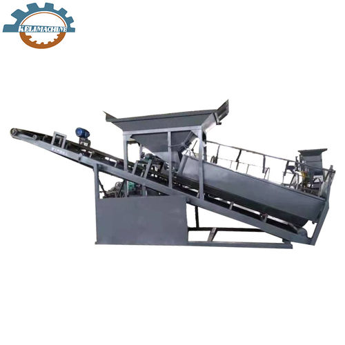 Sand Screening Machine With Conveyor Belt - Capacity: 40 M3/Hr