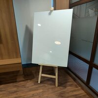 Wooden Tripod Stand With Glass Board - Feature: Good Quality