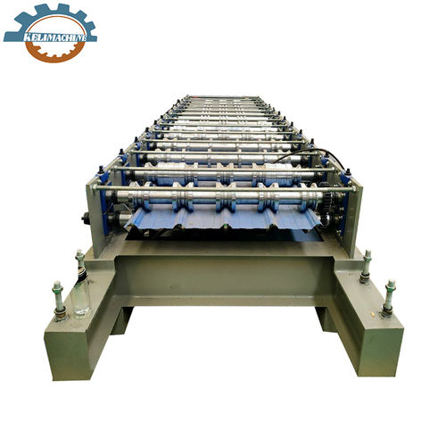 Metal Roof Panel Forming Machine - Color: Green