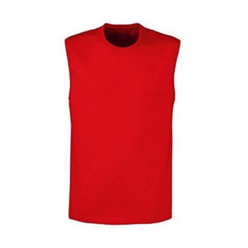Mens Cotton Sleeveless T-Shirt - Cotton, Customized Size, All Colors Available | O-Neck Collar, Plain Pattern, Comfortable Fit