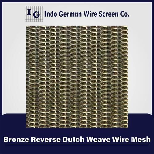 Bronze Reverse Dutch Weave Wire Mesh