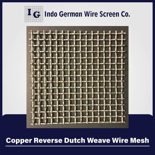 Copper Reverse Dutch Weave Wire Mesh