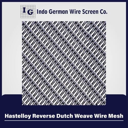 Hastelloy Reverse Dutch Weave Wire Mesh