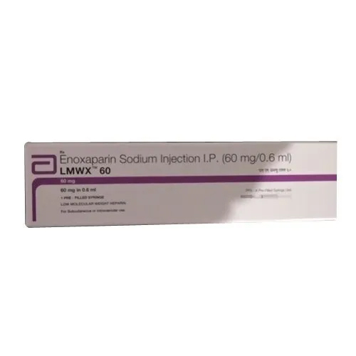 Liquid Lmwx-60 Enoxaparin Injection 60 Mg-0.6 Ml