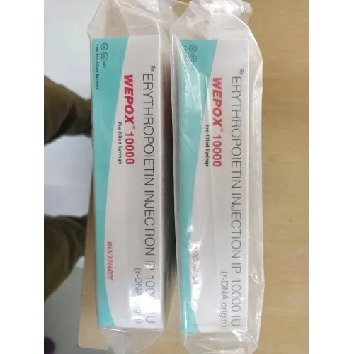 Wepox 10000 E Rythropoietin 1Ml Injection
