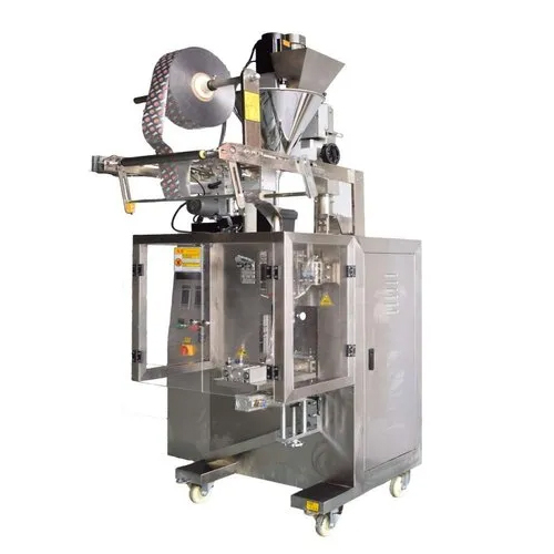 Powder Packaging Machine - Stainless Steel, Silver Color | Highly Efficient, Rust Proof, Automatic with Human Machine Interface