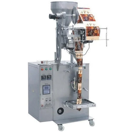 Detergent Packing Machine - Stainless Steel, Silver Color | Highly Efficient, Rust Proof, Automatic with Human Machine Interface