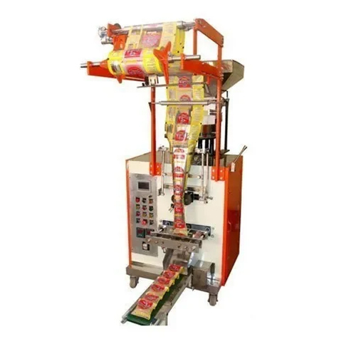 Automatic Tea Packing Machine - Electric Drive, 110-220 Volt, Red Finish | Highly Efficient, Rust Proof, Human Machine Interface