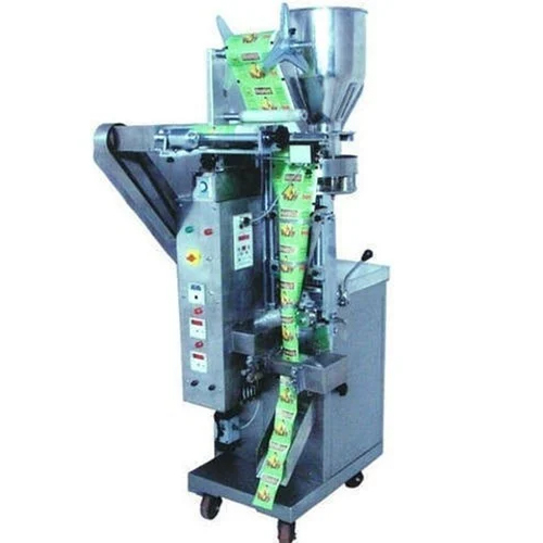 Silver Automatic Supari Pouch Packing Machine