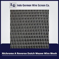 Nichrome A Reverse Dutch Weave Wire Mesh