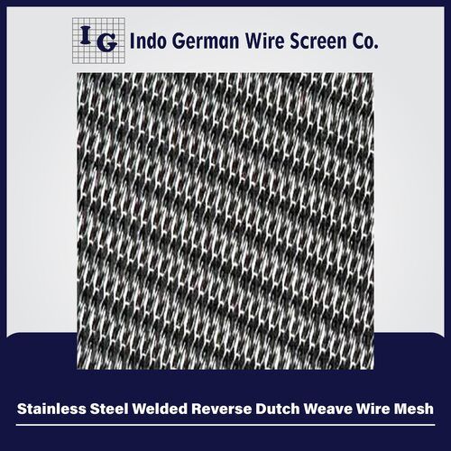 Stainless Steel Reverse Dutch Weave Wire Mesh